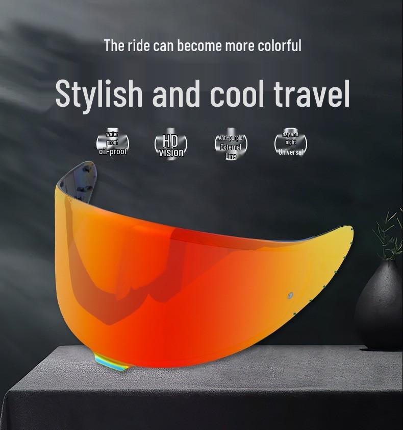 New Anti-UV Motorcycle Helmet Visor for RF1400, X15, NXR2, CWR-F2, and Z8