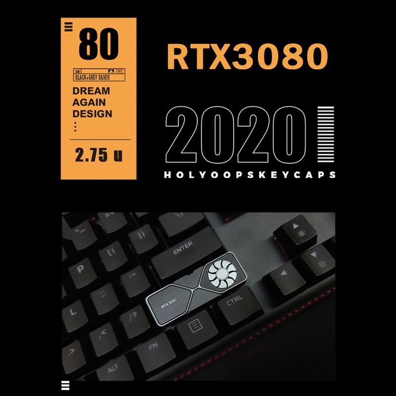 Buy Right " Shift " Keycap Graphics Card RTX 3080 2.75u Metal Key Cap