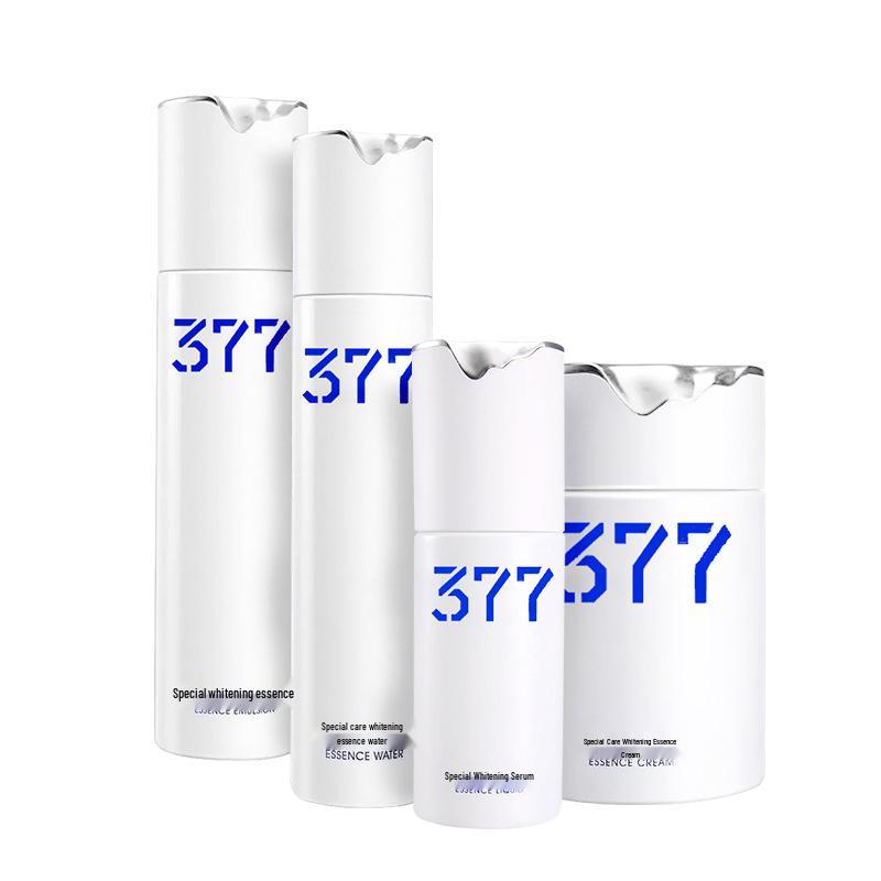 377 Brightening Skincare Set: Face Cream & Toner for Whitening Treatment and Spot Removal