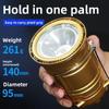 Solar Rechargeable Camping Emergency Lighting Super Bright Tent Horse Light