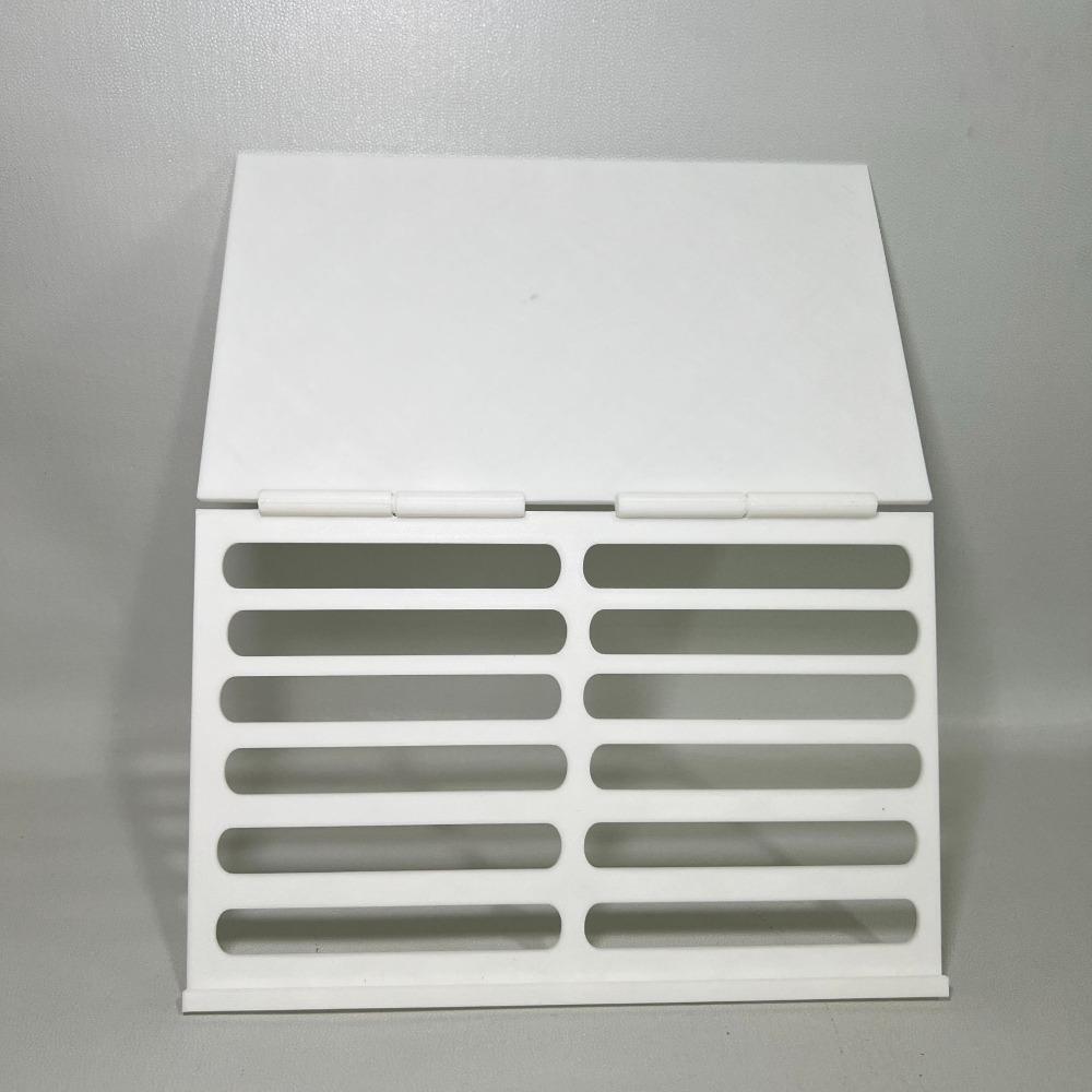 Foldable Slide-in Mahjong Stand Multicolor Mahjong Card Holder for Card Enthusiasts белый