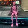 Multi-Jointed Movable Shapeshift Robot 2.0 3D Printed Mannequin Dummy 13 Action Figures Toys Kids Adults Parent-children Game