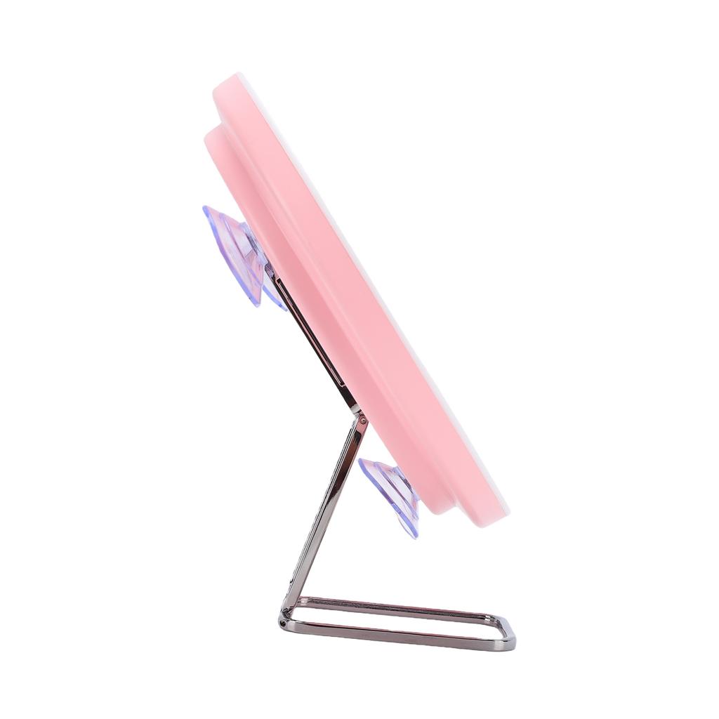 Magnifying Mirror With Light 3 Color Dimmable Rechargeable Lighted Makeup Mirror With Suction Cup Bracket for Facial