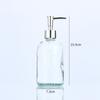 410ml Storage Container Glass Liquid Soap Dispenser New Empty Bottle  Hotel