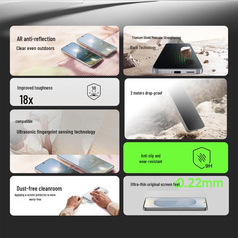 Belkin Gehärtetes Glas Displayschutz für Samsung S26 Ultra