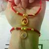 2026 Horse Year Lucky Red Rope Bracelet Chinese Style Zodiac Horse Braided Bracelet Women Fashion Jewelry