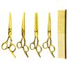 6.0 Inch Baby Head Height Screws 4 Packs, High-End Pet Beauty Scissors Curved And Straight Scissors Set
