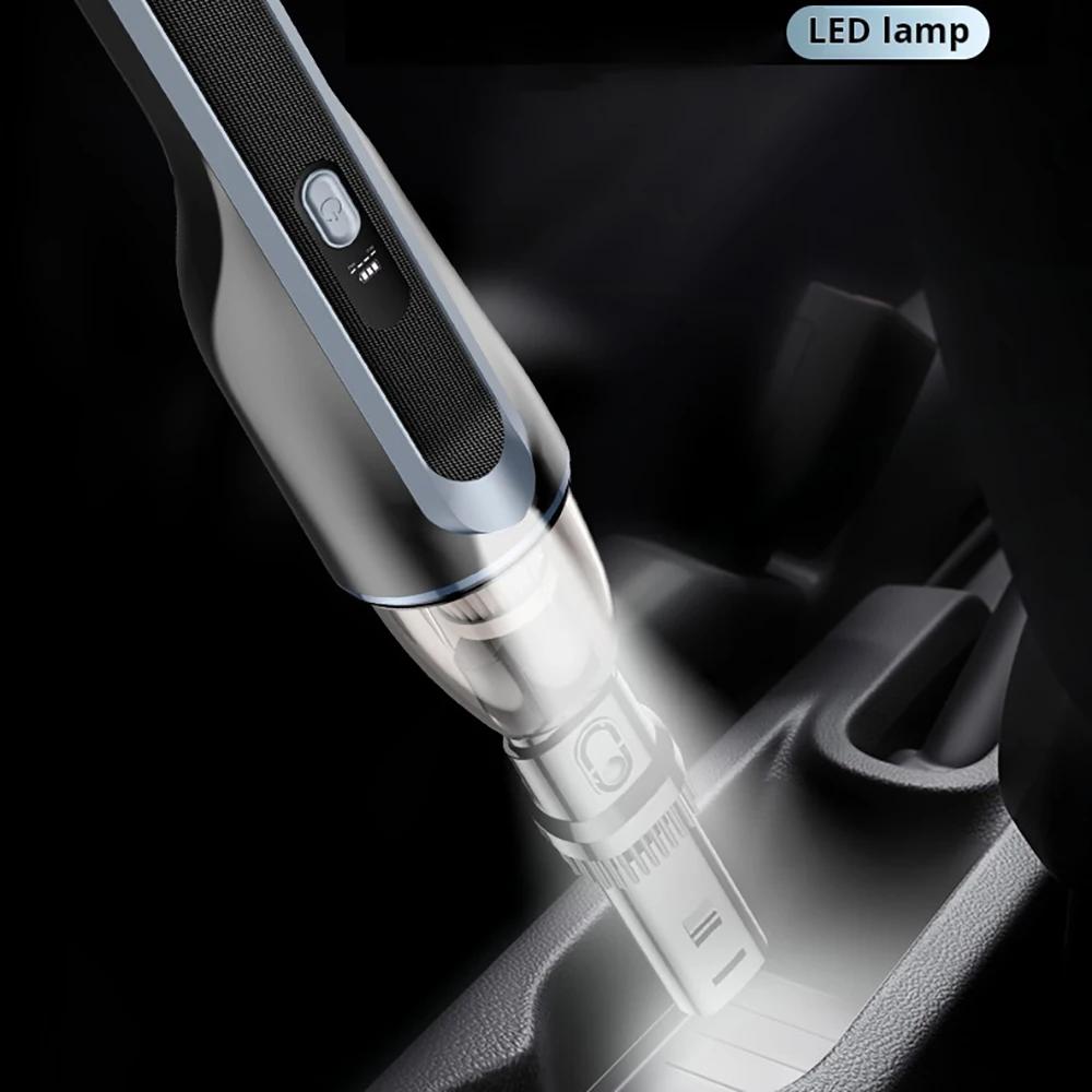 13600Pa High Pressure Car Vacuum Cleaner Portable Handheld Mini Vacuum Cleaner Cordless Strong Suction Car Cleaner For Home