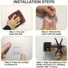 1/2Pcs Kitchen Hook Multifunctional Hook 360 Degree Swivel Rack Bathroom Wall Door Hook Bracket And Storage Spoon Rack Accessory