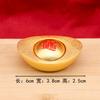 Popular brass rotating handle piece, six-sided rotating combination for attracting wealth and treasures, multi-sided rotating st