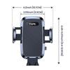 TOPK Car Phone Holder Air Vent Mount [360° Metal Hook] Universal Extension Car Mount For iPhone 15 14 Samsung Xiaomi Car Stand