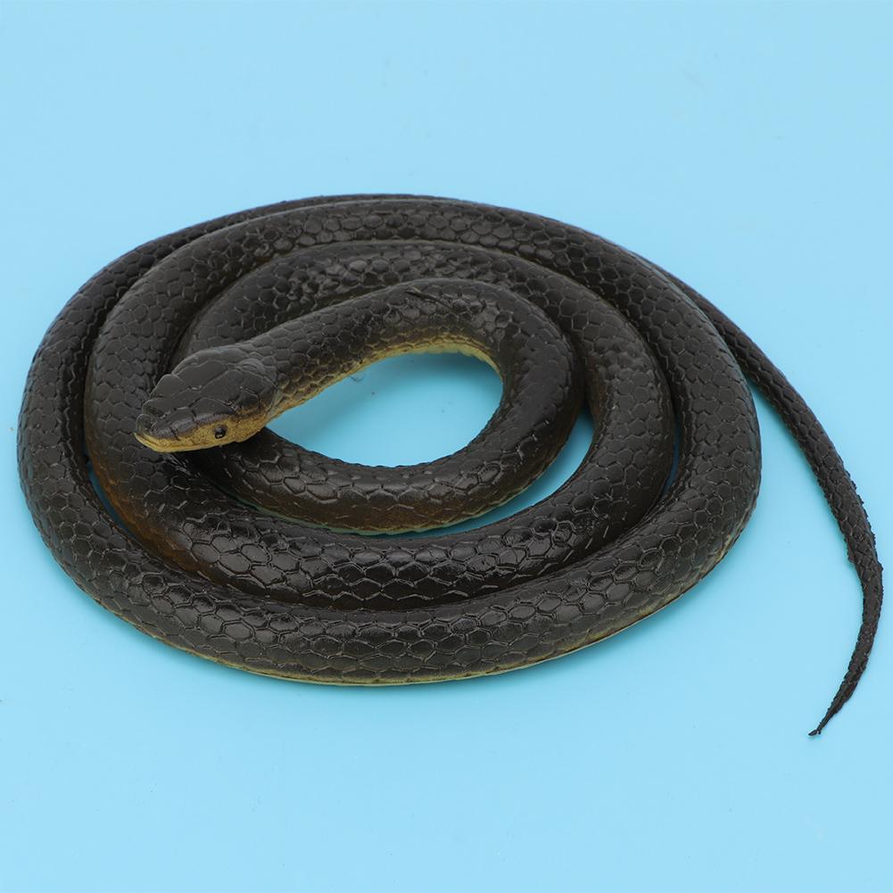 Soft Plastic Simulation Snake Model Toy Fake Snake Animal Children Funny Prank Toy