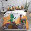 Fashion Lil Gator Game Bedding Set Single Twin Full Queen King Size Bed Set Kids Bedroom Duvetcover Sets Bed Sheet Set