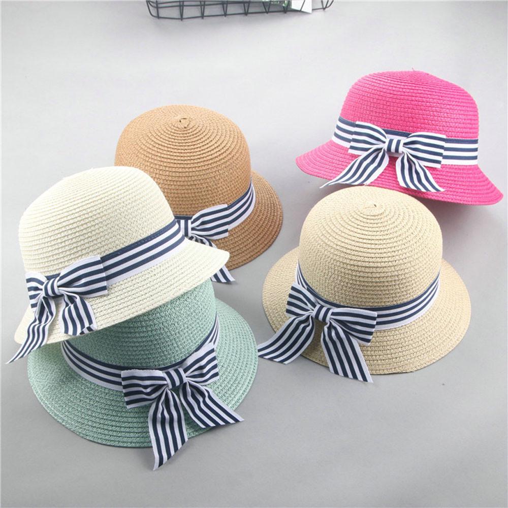 Summer Baby Boys Girls Hat Cap Children Breathable Hat Straw Hat Kids Hat
