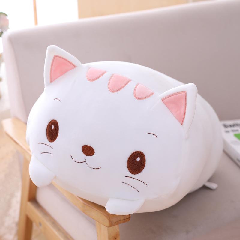Animal Plush Throw Pillows and Festival Doll Figurines Gift Set
