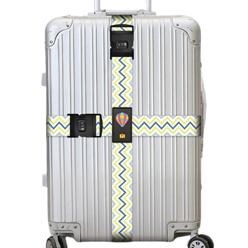 Adjustable Tie Down Packing Straps for Luggage with Password Lock Keep Your Belongings Secure and Organized