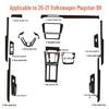 20-21 Magotan Interior Carbon Fiber Trim Kit: Center Console, Gear Shift & Door Panel