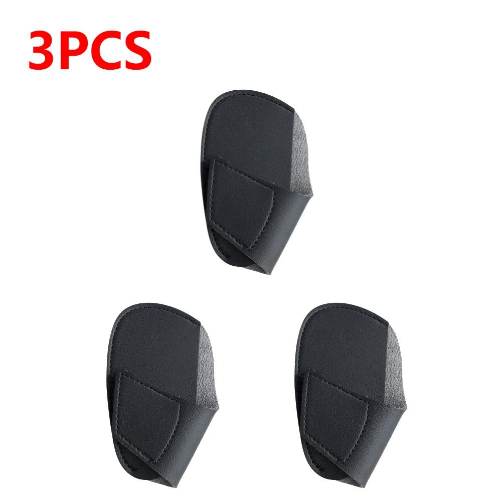 10-1pcs Portable Universal Iron Cover PU Lightweight Golf Head Leather Wedges Covers Golf Accessoires for Outdoor Golfers