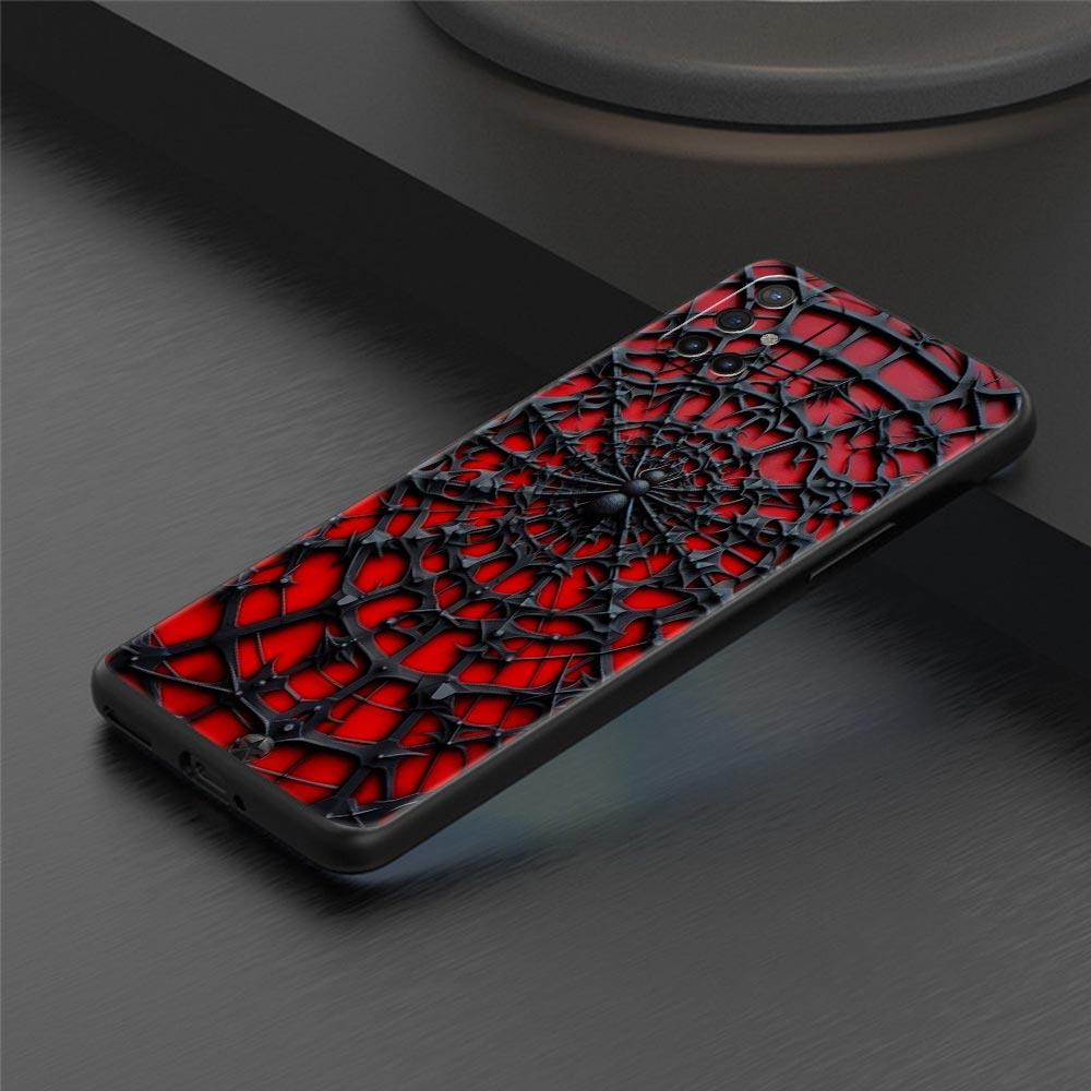 Spider Web Phone Case For Oneplus 13R 13 12R 11 10T 10R Nord N100 N200 N10 10 9 9R 9RT CE 3 2 Z Pro 5G Soft TPU Cover Fundas Bag