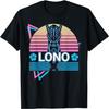 Lono Hawaiian God Ancient Hawaiian Mythology Retro T-Shirt