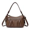 Stylish PU Shoulder Bag for Women Fashionable Crossbody Bag with Multiple Pockets Daily Use Tote Bag