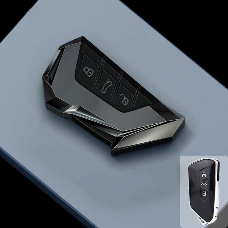 High-end Zinc Alloy Car Key Case Cover for VW Volkswagen Golf 8 MK8 Skoda Octavia A8 2021 SEAT Leon MK4 Camouflage