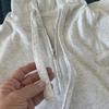 Fall/Winter New Style Women's Half-Closed Collar Zipper Casual Loose Sweatshirt Long Sleeve Hooded Shirt