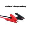 20A 90CM Alligator Clip To Banana Plug Test Cable Lead Connector Dual Probe 4mm Crocodile Clip For Multimeter Measure Tool