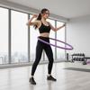 Portable Fat Burning Sports Hoop Durable Weight Loss Circle Spring Tube Yoga Circle  Waist Slimming