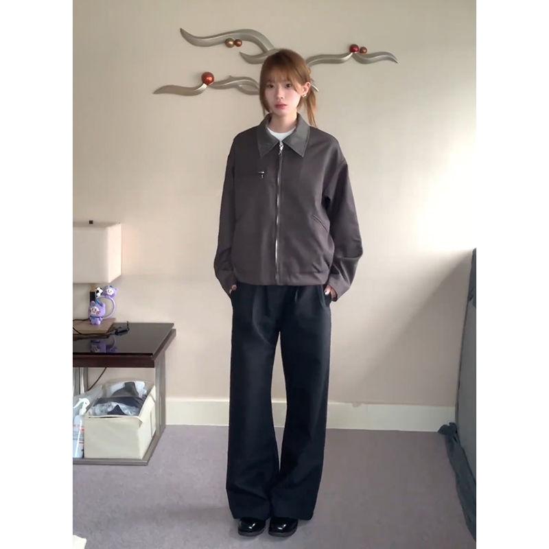 

Осеннее американское двустороннее пальто-харрингтон мужское свободное американское куртка высокого класса тысяча птиц клетка стиль old money топ 2XL