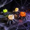 Halloween LED Pumpkin Lantern with Spider Light
