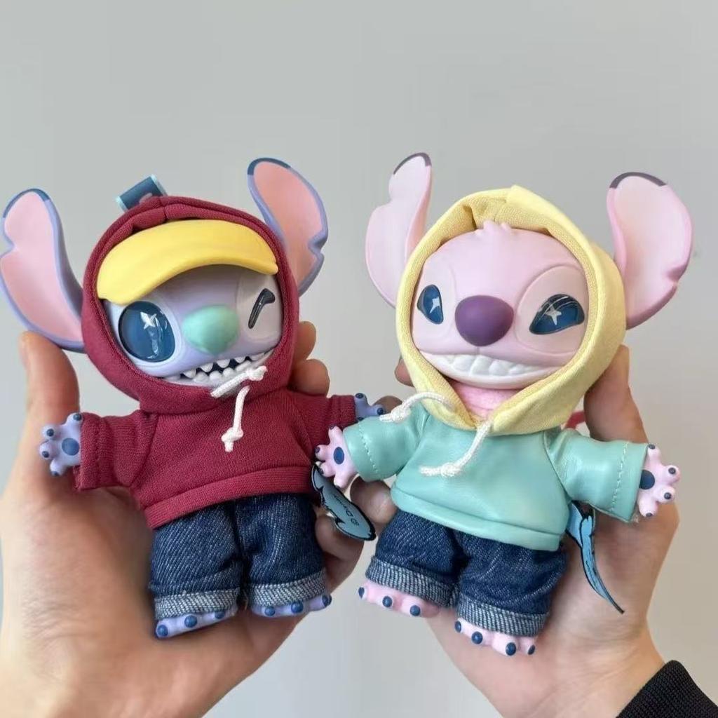 Stitch Gen Z Street Series Blind Box Figur Niedliche Vinylpuppe Plüschornament Spielzeugsammlung Geschenk Kind Weihnachtsgeschenk
