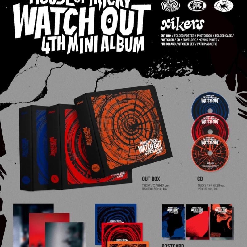 Xikers House Of Tricky Watch Out 4. Mini-Album X Ver.