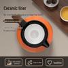TOMIC Smart Temperature Ceramic Inner Insulated Tea Pot