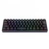 REDRAGON K630 Mechanical JP Silver Black Keyboard, Layout, RGB, Wired, Switches,