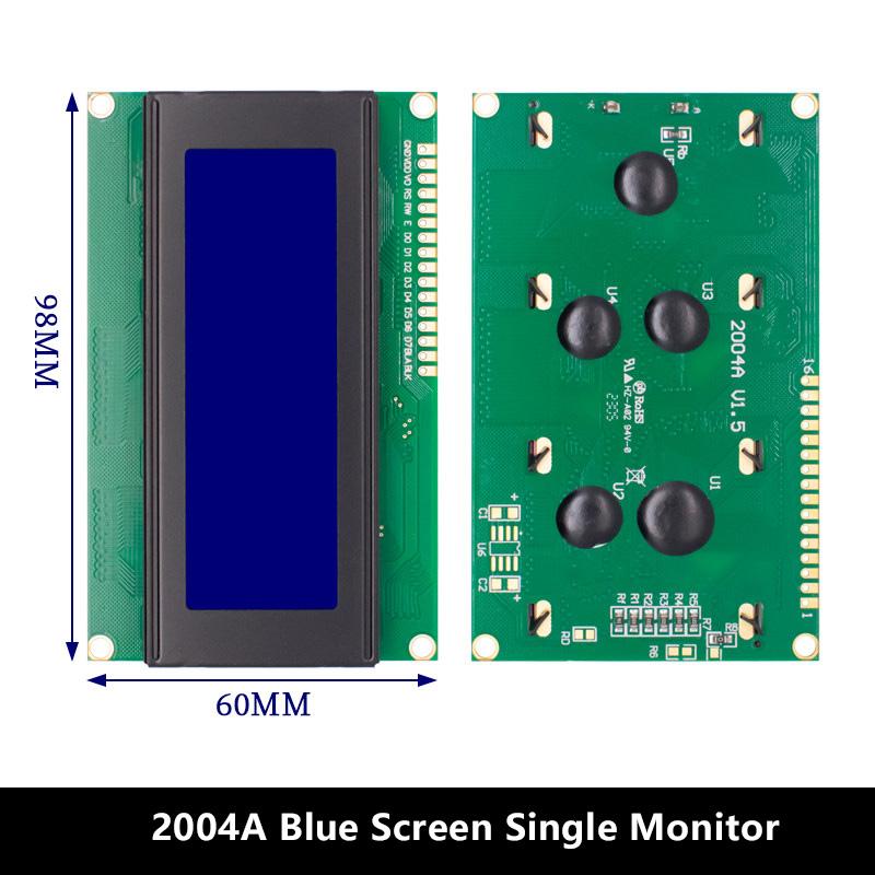 LCD Liquid Crystal Display Module 1611A 1111A Blue / Yellow-Green Backlight Custom Character Sleep Mode for Arduino