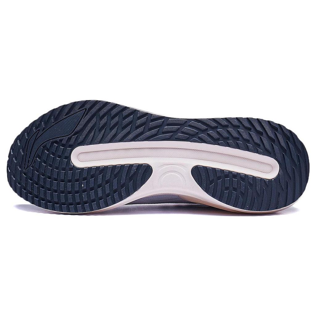 Li Ning YueYing 3.0 Têxtil Confortável, Amortecimento TPU Suporte Respirável Cano Baixo Sapatos de Corrida Masculino Cinza Pombo ARHT019-14