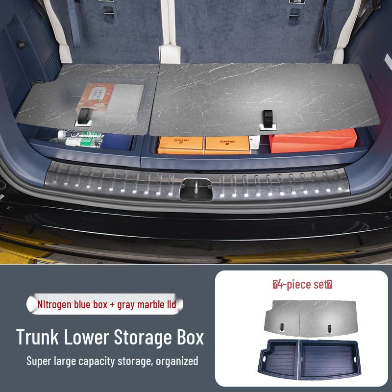 Zeekr 009 Trunk Organizer for 2024-25: Tail Box Storage & Accessories