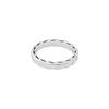Bvlgari Serpenti Viper Kollektion 8K Weißgold Schlanker schlichter Goldring Unisex-Ringe AN856869