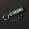 Portachiavi per Chiave Auto in Pelle Materiale Premium Portachiavi Interno Auto per Volvo XC60 con logo accessori auto