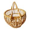 Retro Rattan Basket Chair Newborn Photo Props Infant Posing Bed Backdrops Baby Studio Photography Accessories For Boys Girls