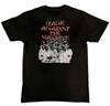 New Rage Against The Machine Skullcap Graphic Print T-Shirt