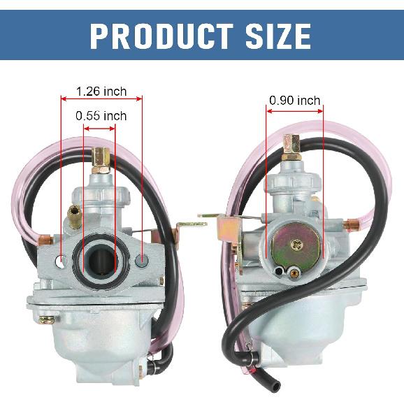 Carburetor Replacement For Honda CRF50F XR50R Z50 Z50A Z50R 1972-2005, Include Air Filter, Fuel Filter, Fuel Petcock