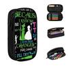 Halloween Wicked Musical Pencil Cases Big Capacity Pen Bags Pen Box Pencil Pouch For Boys Girls Student Stationery School Office