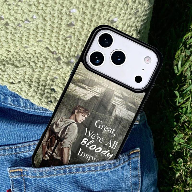 Newt Citation Le Labyrinthe Cool Coque de téléphone portable Compatible avec IPhone 17 16 15 14 13 12 11Pro Max 17 Air cover