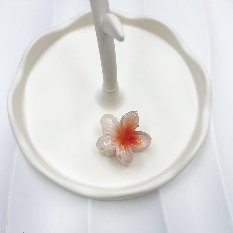 Europäische & Amerikanische Frangipani 4cm Strandurlaub Mode Haarspange