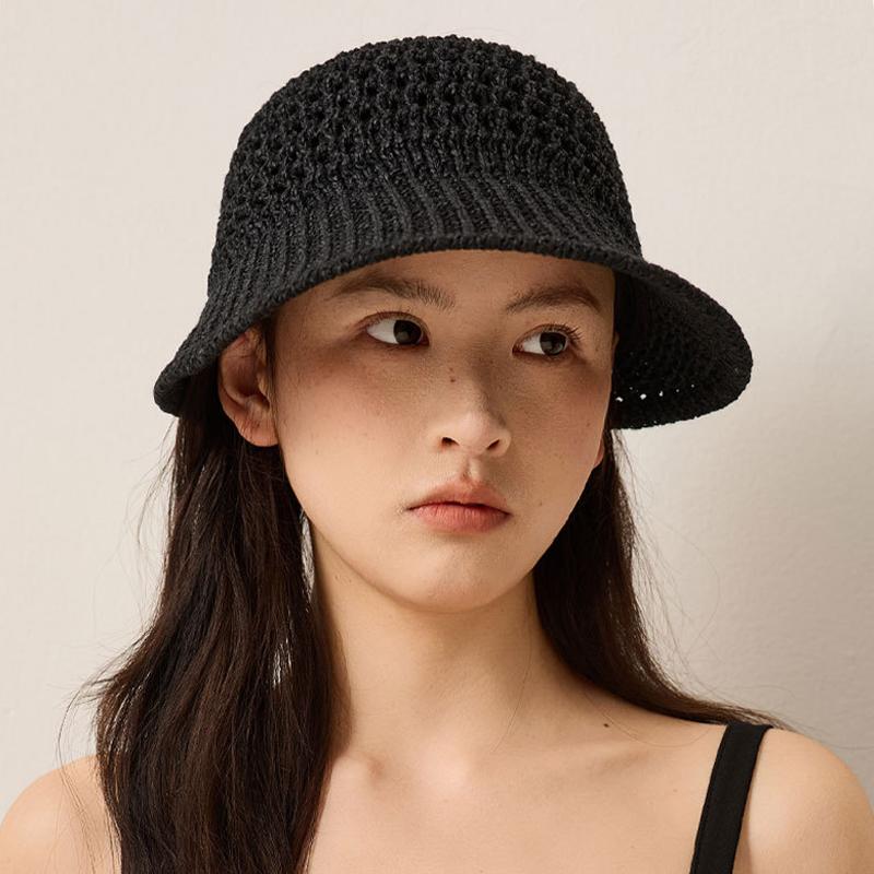Hollow Top Hat Women's Summer Outdoor Sun Hat Breathable Duck Tongue Sun Hat