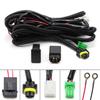 H11 Fog Light Wiring Harness Relay Switch for Toyota Ford Lexus Jeep Subaru LED Work Lamp Driving Lights