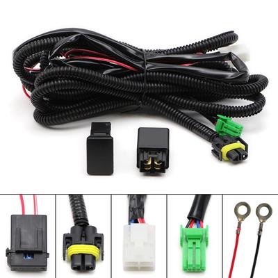 H11 Fog Light Wiring Harness Relay Switch for Toyota Ford Lexus Jeep Subaru LED Work Lamp Driving Lights