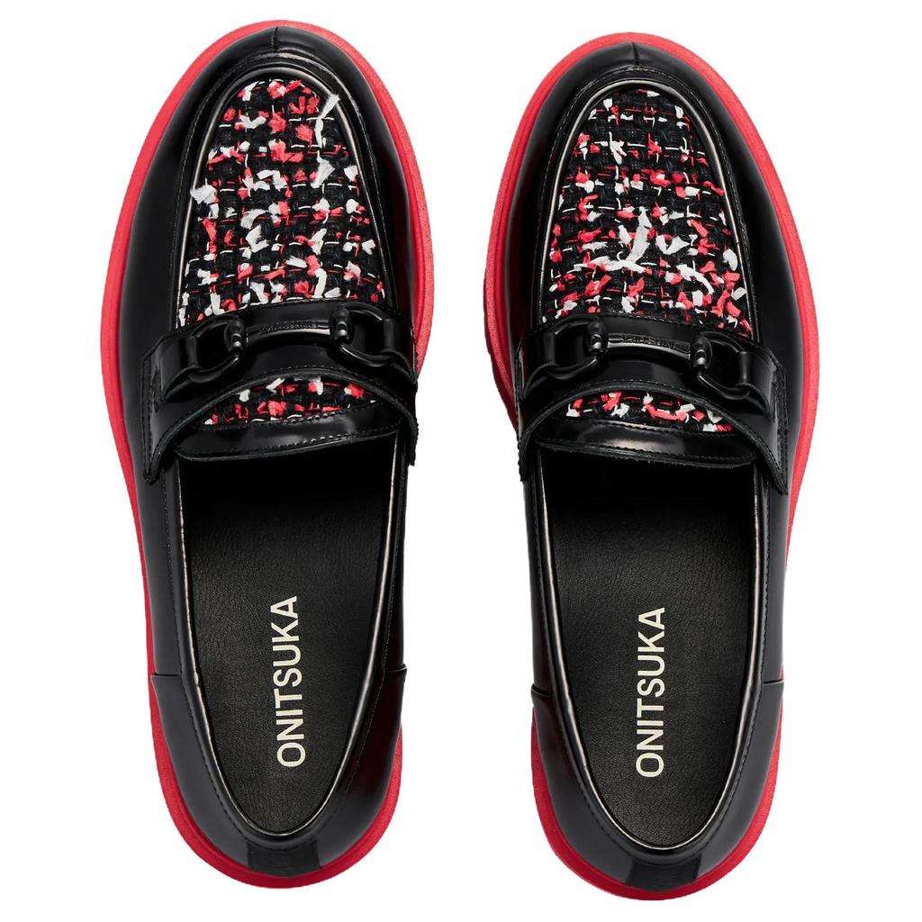 Onitsuka Tiger Loafers Women's Black Red 1182A700-002